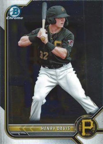 #BCP-148 Henry Davis - Pittsburgh Pirates - 2022 Bowman - Chrome Prospects Baseball
