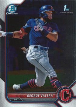 #BCP-22 George Valera - Cleveland Guardians - 2022 Bowman - Chrome Prospects Baseball
