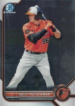 #BCP-29 Adley Rutschman - Baltimore Orioles - 2022 Bowman - Chrome Prospects Baseball