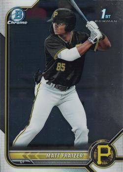 #BCP-91 Matt Fraizer - Pittsburgh Pirates - 2022 Bowman - Chrome Prospects Baseball