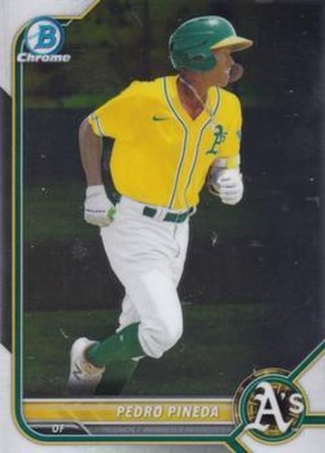 #BCP-94 Pedro Pineda - Oakland Athletics - 2022 Bowman - Chrome Prospects Baseball