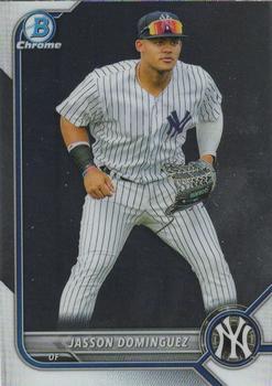 #BCP-98 Jasson Dominguez - New York Yankees - 2022 Bowman - Chrome Prospects Baseball