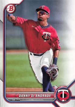 #BD-107 Danny De Andrade - Minnesota Twins - 2022 Bowman Draft Baseball