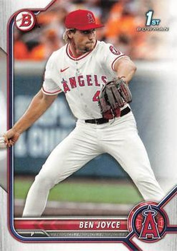 #BD-109 Ben Joyce - Los Angeles Angels - 2022 Bowman Draft Baseball