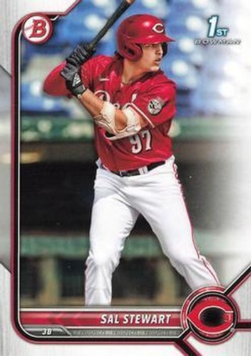 #BD-122 Sal Stewart - Cincinnati Reds - 2022 Bowman Draft Baseball