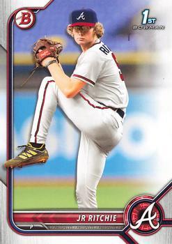 #BD-126 JR Ritchie - Atlanta Braves - 2022 Bowman Draft Baseball