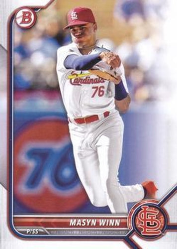 #BD-170 Masyn Winn - St. Louis Cardinals - 2022 Bowman Draft Baseball