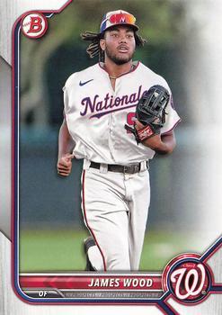 #BD-171 James Wood - Washington Nationals - 2022 Bowman Draft Baseball