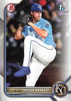 #BD-172 Mason Barnett - Kansas City Royals - 2022 Bowman Draft Baseball