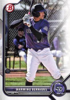 #BD-179 Warming Bernabel - Colorado Rockies - 2022 Bowman Draft Baseball