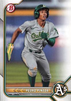 #BD-181 Pedro Pineda - Oakland Athletics - 2022 Bowman Draft Baseball
