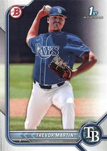 #BD-184 Trevor Martin - Tampa Bay Rays - 2022 Bowman Draft Baseball