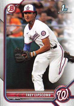 #BD-197 Trey Lipscomb - Washington Nationals - 2022 Bowman Draft Baseball