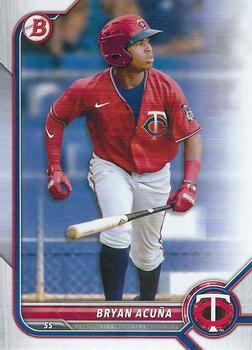 #BD-19 Bryan Acuña - Minnesota Twins - 2022 Bowman Draft Baseball