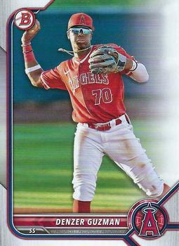 #BD-20 Denzer Guzman - Los Angeles Angels - 2022 Bowman Draft Baseball