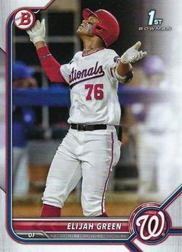 #BD-23 Elijah Green - Washington Nationals - 2022 Bowman Draft Baseball