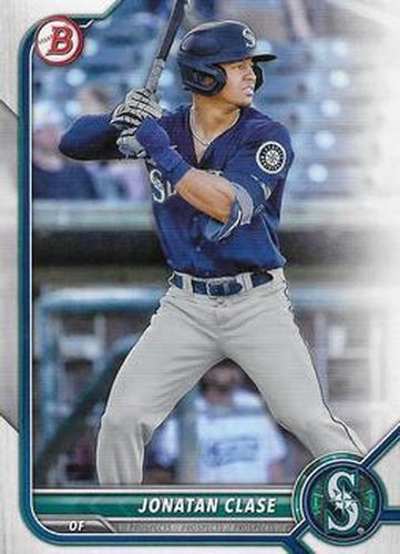 #BD-30 Jonatan Clase - Seattle Mariners - 2022 Bowman Draft Baseball