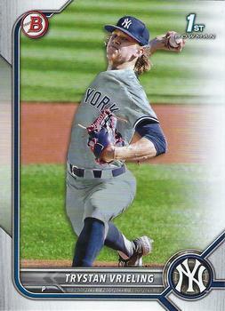 #BD-43 Trystan Vrieling - New York Yankees - 2022 Bowman Draft Baseball