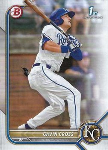#BD-6 Gavin Cross - Kansas City Royals - 2022 Bowman Draft Baseball