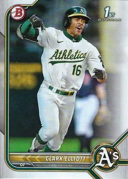 #BD-85 Clark Elliott - Oakland Athletics - 2022 Bowman Draft Baseball