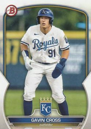 #BCP-109 Gavin Cross - Kansas City Royals - 2023 Bowman - Chrome Prospects Baseball