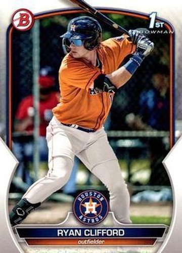 #BCP-10 Ryan Clifford - Houston Astros - 2023 Bowman - Chrome Prospects Baseball