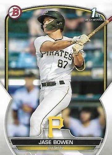 #BCP-146 Jase Bowen - Pittsburgh Pirates - 2023 Bowman - Chrome Prospects Baseball