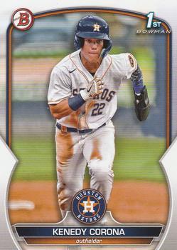 #BCP-148 Kenedy Corona - Houston Astros - 2023 Bowman - Chrome Prospects Baseball