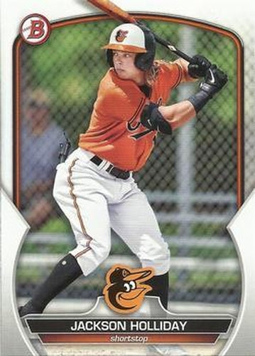 #BCP-20 Jackson Holliday - Baltimore Orioles - 2023 Bowman - Chrome Prospects Baseball