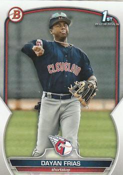 #BCP-26 Dayan Frias - Cleveland Guardians - 2023 Bowman - Chrome Prospects Baseball