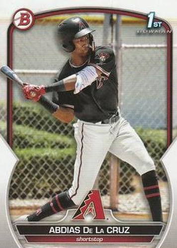 #BCP-34 Abdias De La Cruz - Arizona Diamondbacks - 2023 Bowman - Chrome Prospects Baseball