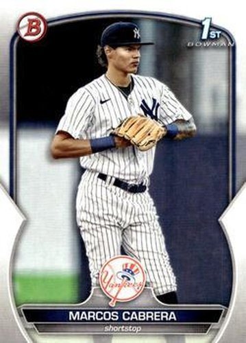 #BCP-46 Marcos Cabrera - New York Yankees - 2023 Bowman - Chrome Prospects Baseball