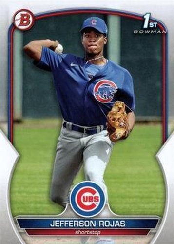 #BCP-70 Jefferson Rojas - Chicago Cubs - 2023 Bowman - Chrome Prospects Baseball