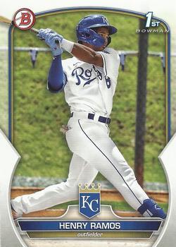 #BCP-96 Henry Ramos - Kansas City Royals - 2023 Bowman - Chrome Prospects Baseball