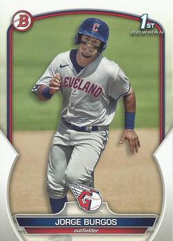 #BCP-98 Jorge Burgos - Cleveland Guardians - 2023 Bowman - Chrome Prospects Baseball
