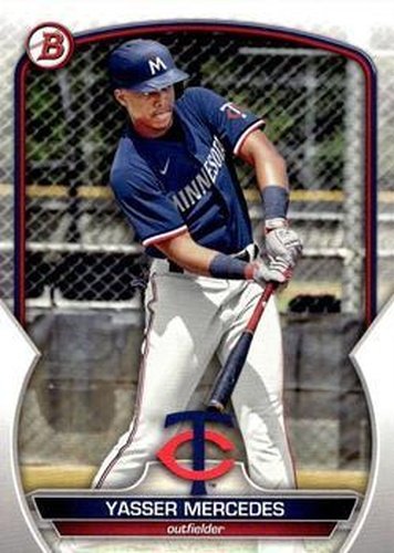 #BCP-99 Yasser Mercedes - Minnesota Twins - 2023 Bowman - Chrome Prospects Baseball