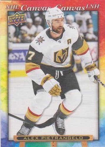 #C-10 Alex Pietrangelo - Vegas Golden Knights - 2021-22 Upper Deck Tim Hortons - NHL Canvas Hockey
