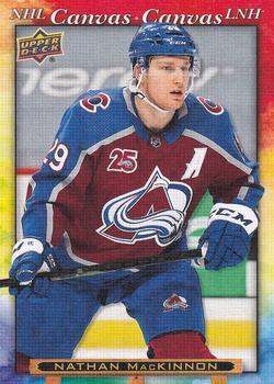 #C-13 Nathan Mackinnon - Colorado Avalanche - 2021-22 Upper Deck Tim Hortons - NHL Canvas Hockey