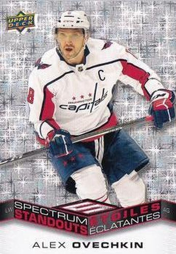 #C-4 Alex Ovechkin - Washington Capitals - 2022-23 Upper Deck Tim Hortons - Spectrum Standouts Hockey