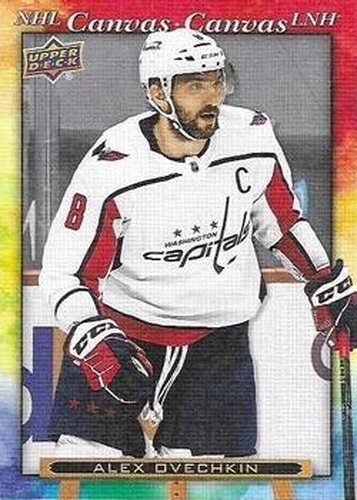 #C-5 Alex Ovechkin - Washington Capitals - 2021-22 Upper Deck Tim Hortons - NHL Canvas Hockey