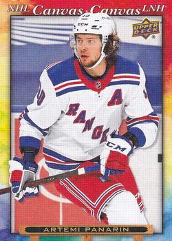 #C-7 Artemi Panarin - New York Rangers - 2021-22 Upper Deck Tim Hortons - NHL Canvas Hockey