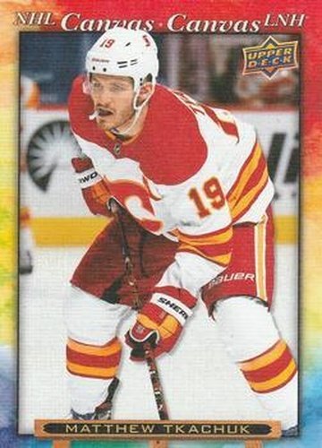 #C-8 Matthew Tkachuk - Calgary Flames - 2021-22 Upper Deck Tim Hortons - NHL Canvas Hockey