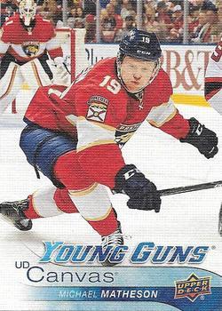 #C102 Michael Matheson - Florida Panthers - 2016-17 Upper Deck - UD Canvas Hockey