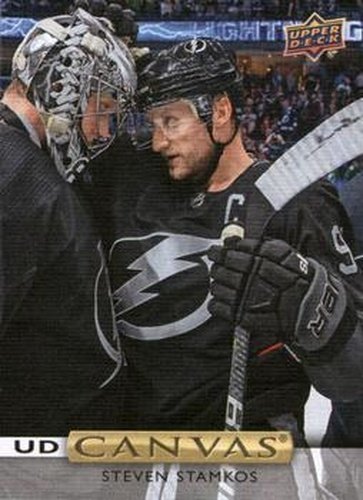 #C10 Steven Stamkos - Tampa Bay Lightning - 2019-20 Upper Deck - UD Canvas Hockey