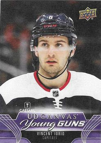 #C110 Vincent Iorio - Washington Capitals - 2023-24 Upper Deck - UD Canvas Hockey