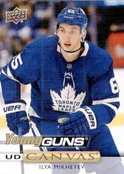 #C111 Ilya Mikheyev - Toronto Maple Leafs - 2019-20 Upper Deck - UD Canvas Hockey