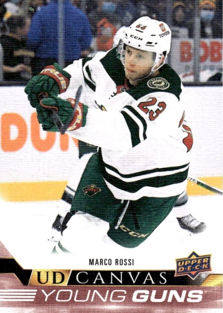 #C114 Marco Rossi - Minnesota Wild - 2022-23 Upper Deck - UD Canvas Hockey