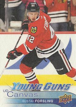 #C118 Gustav Forsling - Chicago Blackhawks - 2016-17 Upper Deck - UD Canvas Hockey