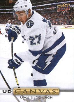 #C12 Ryan McDonagh - Tampa Bay Lightning - 2019-20 Upper Deck - UD Canvas Hockey
