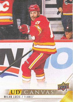 #C131 Milan Lucic - Calgary Flames - 2022-23 Upper Deck - UD Canvas Hockey